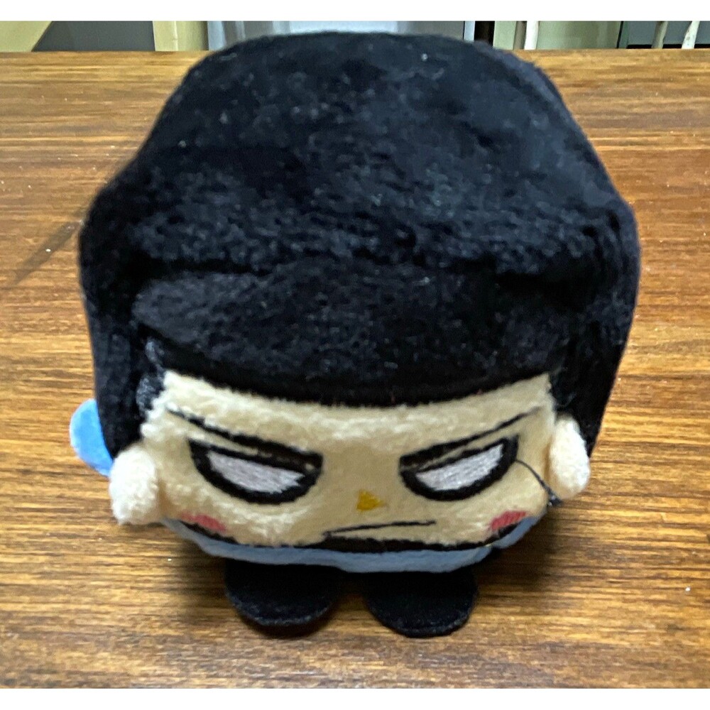Kawaii Cubes Mini Plush Human Character Toy Black/Blue/White Style 51 2016